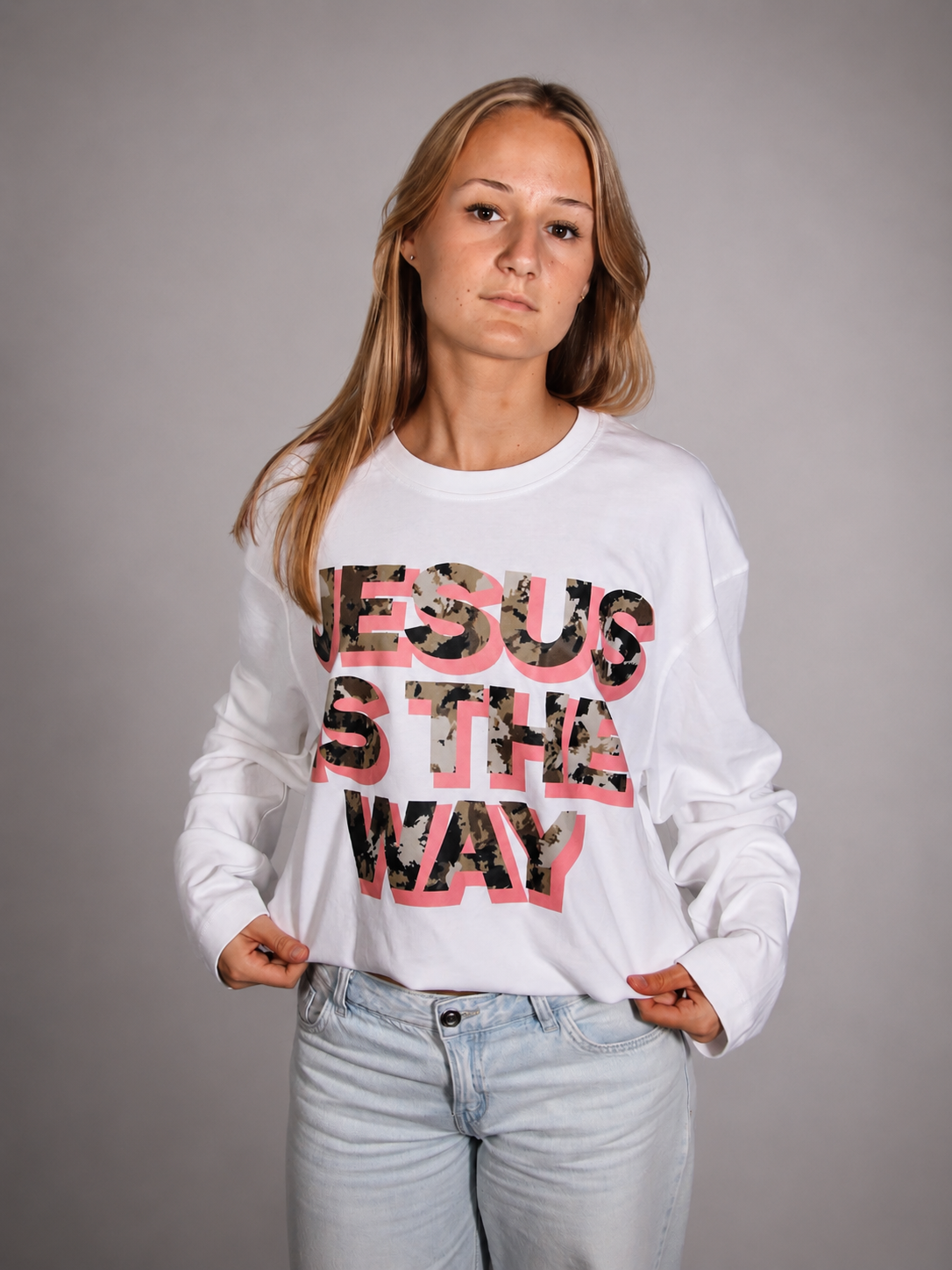 JESUS IS THE WAY Longsleeve