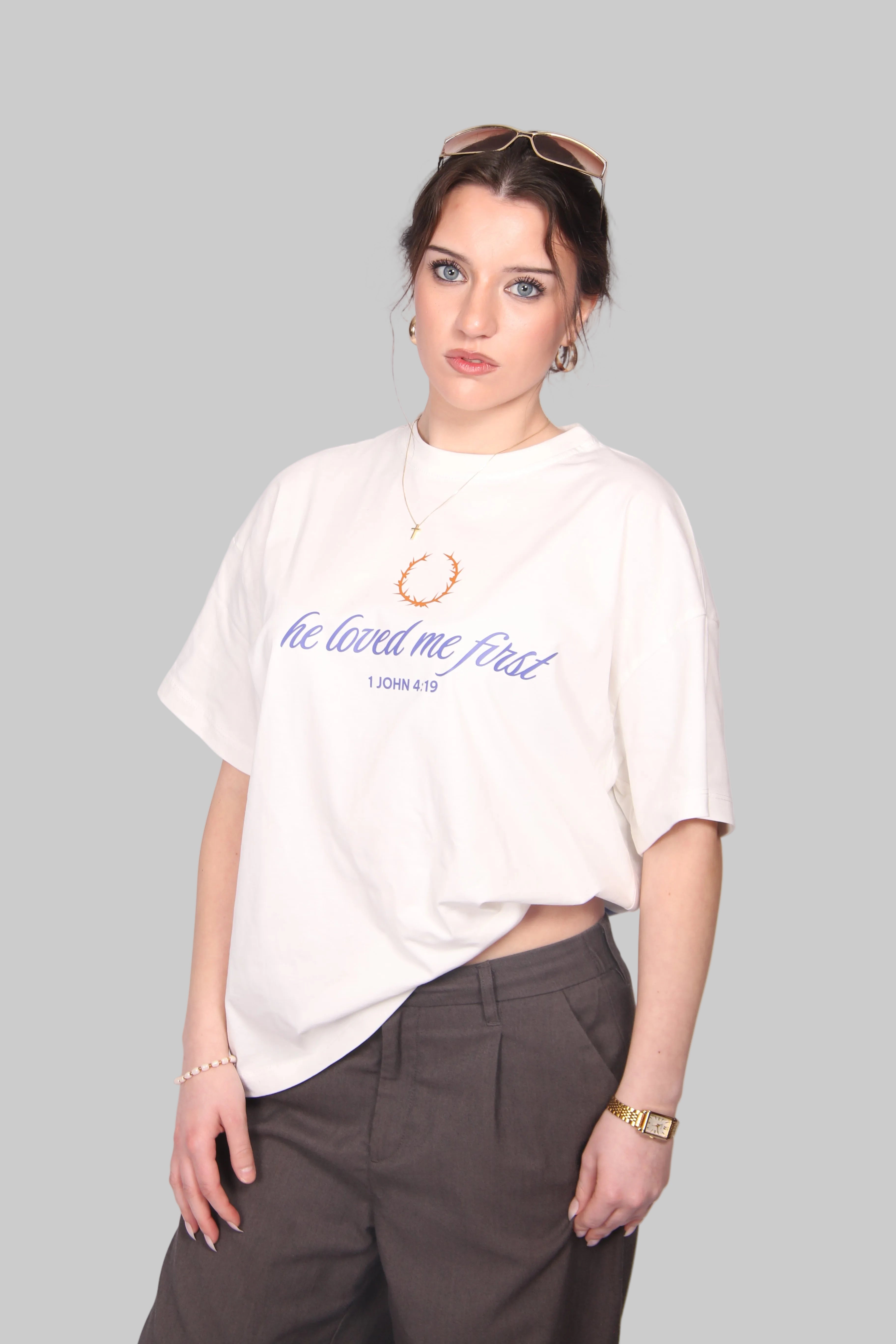 He Loved Me First T-Shirt