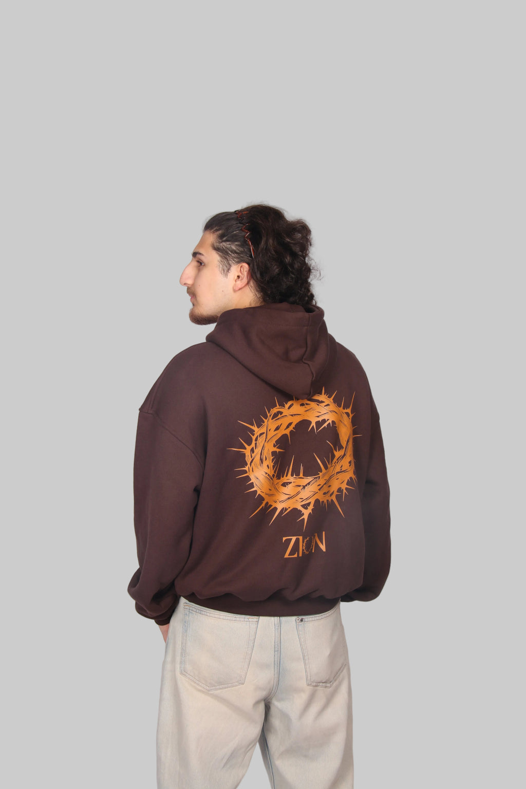 Love is dressed in Thorns Hoodie