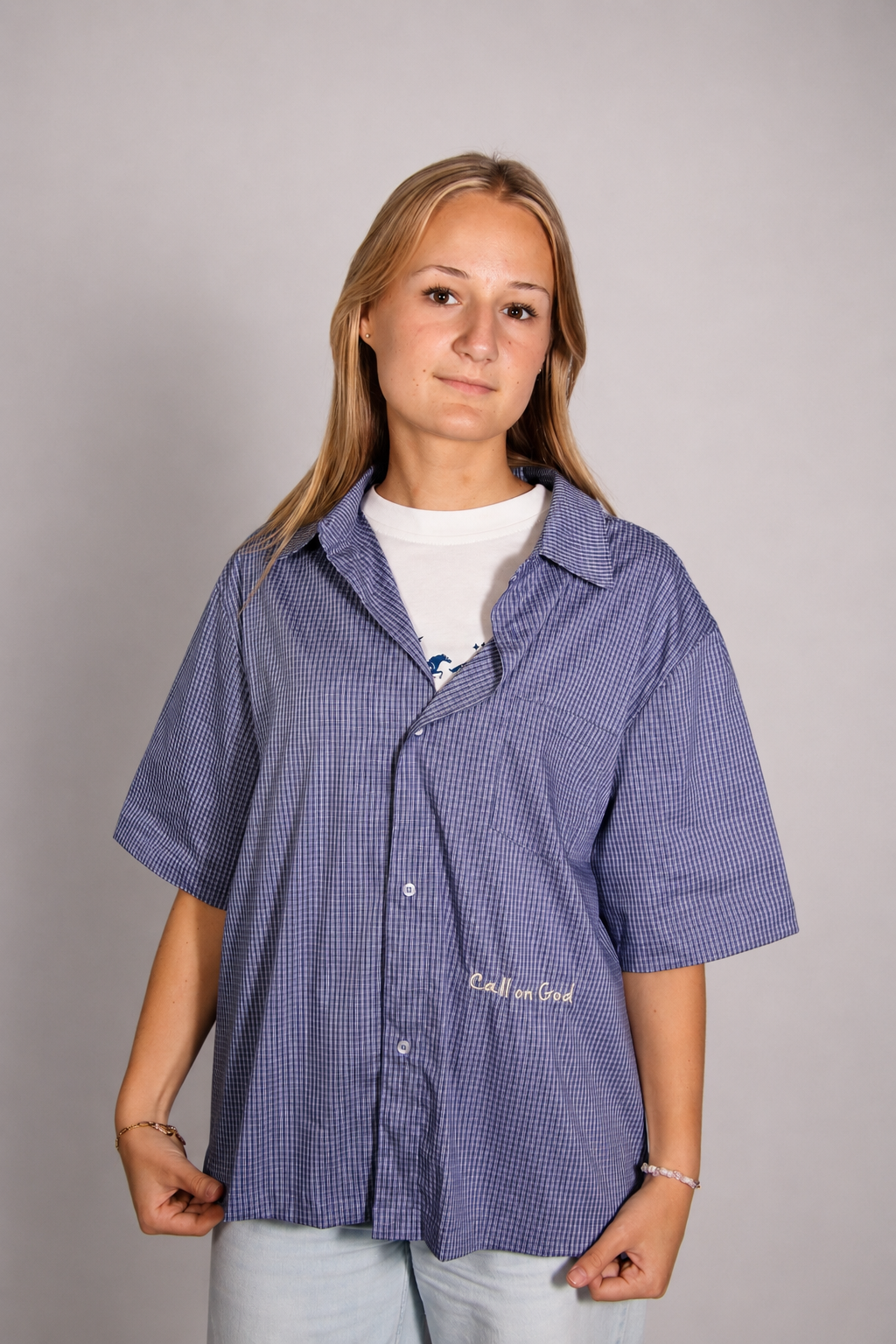 Call on God Short Sleeve Shirt