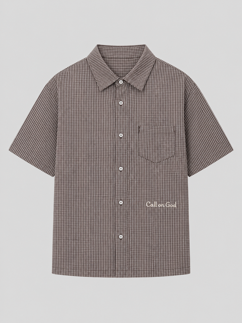 Call on God Short Sleeve Shirt