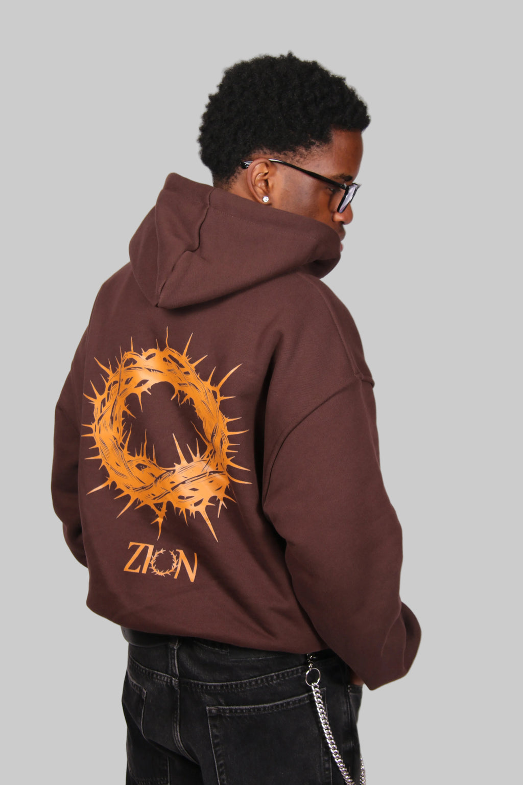 Love is dressed in Thorns Hoodie