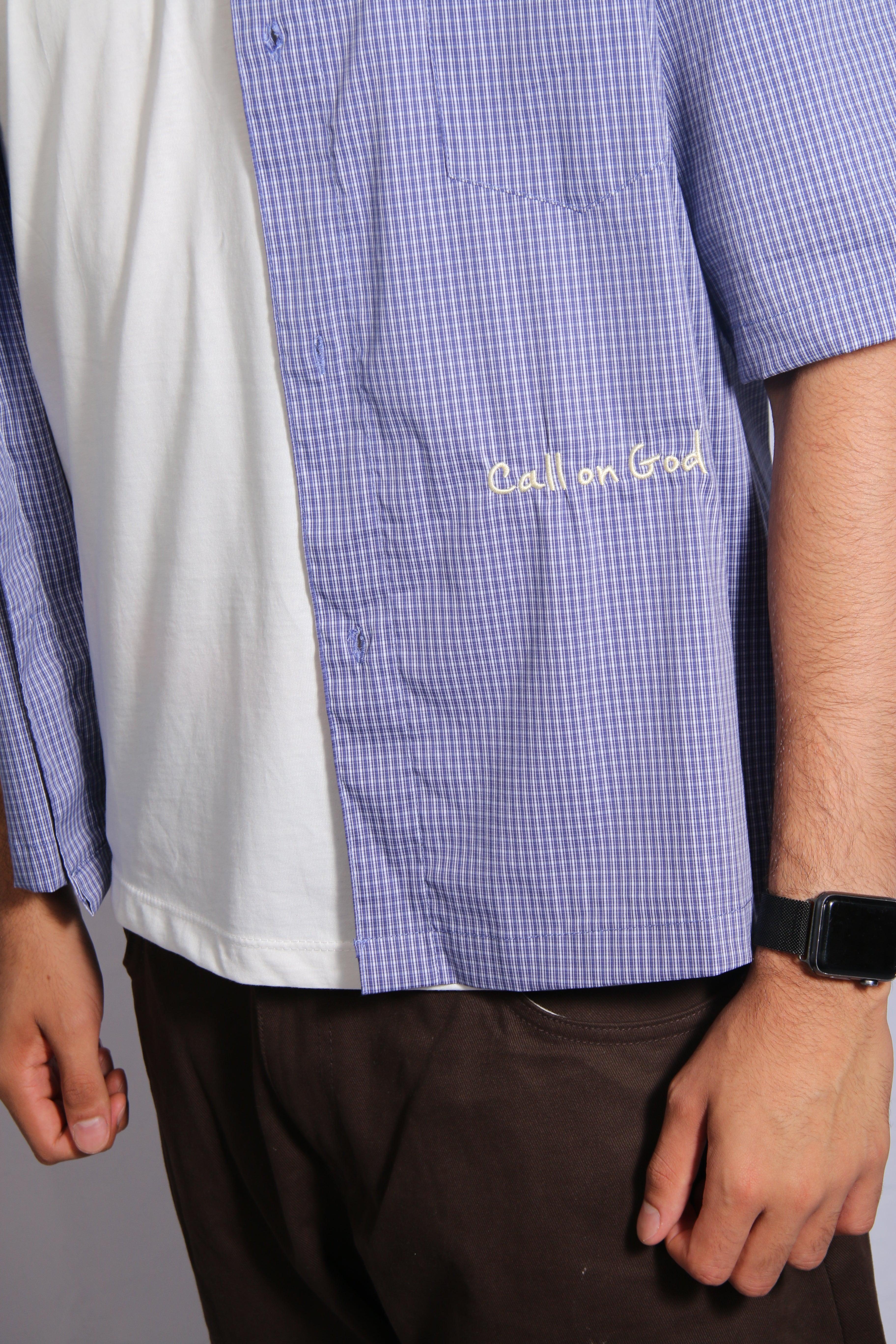 Call on God Short Sleeve Shirt